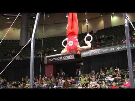 Guanhua Wu Still Rings 2012 Kelloggs Pacific Rim Championships