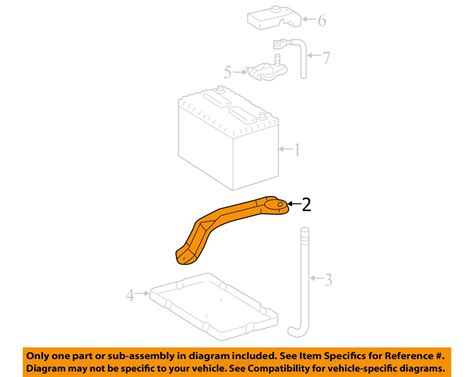 Toyota Matrix Battery Hold Down