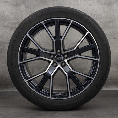 Audi 22 Inch Velgen Q8 SQ8 4M8 Zomerbanden Zomervelgen 4M8601025Q S Line