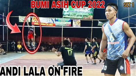 BUMI ASIH CUP 2022ANDI LALA ON FIRE DI LAGA SEMI FINALBALI AGUNG