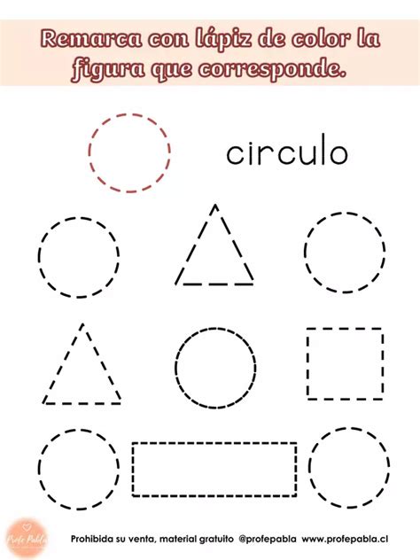 Cuadernillo De Figuras Geométricas Profe Social