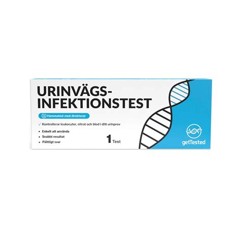 Urinvägsinfektionstest Gettested