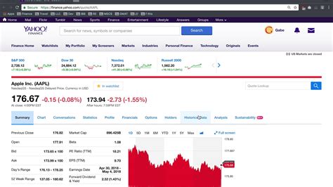 How To Get Historical Data From Yahoo Finance YouTube