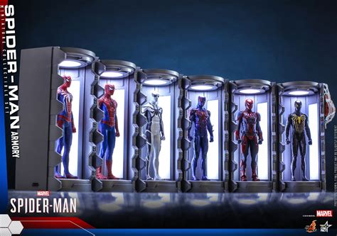 Hot Toys Vgmc Spider Man Armory Hot Toys Complete Checklist