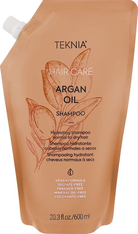 Lakme Teknia Argan Oil - Увлажняющий аргановый шампунь для волос (дой ...