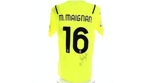 Maignan S Worn And Signed Shirt Salernitana Ac Milan Charitystars