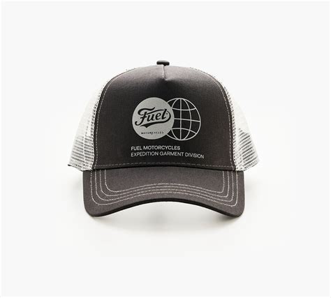 Logo Black Cap | Expedition Garment Division | Fuel Motorcycles