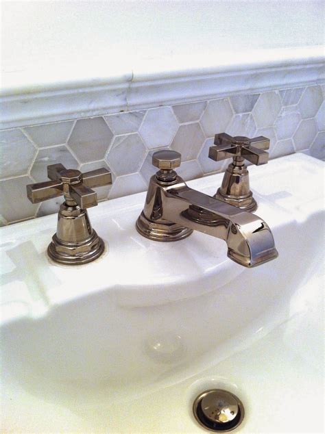 Building Walnut Farm: Polished Nickel Faucets and Black Hardware