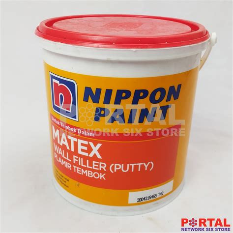 Jual Matex Plamir Tembok Matex Wall Filler Putty Kg Nippon Paint