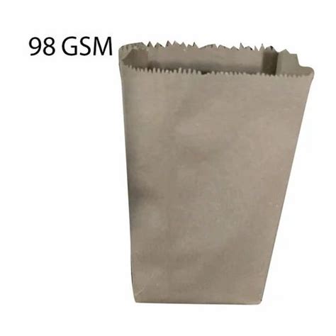 Plain Matte 98 Gsm Brown Kraft Paper Pouch At Rs 52 Kg In Indore Id