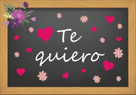 Tarjeta Amor Pizarra Te Quiero Buar Artesanos