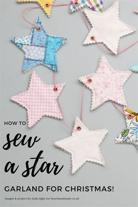 Ready To Learn How To Make A Star Garland For Christmas Star