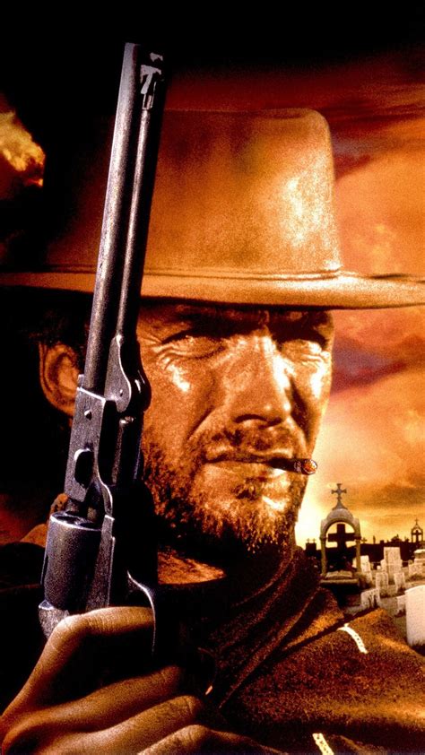 A Fistful Of Dollars Clint Eastwood Poster Actor Clint Eastwood Rocky