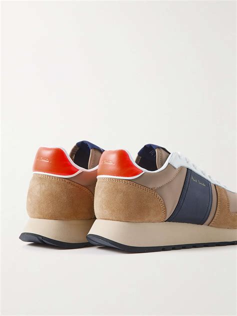 Paul Smith Eighties Suede Leather And Shell Sneakers For Men Mr Porter