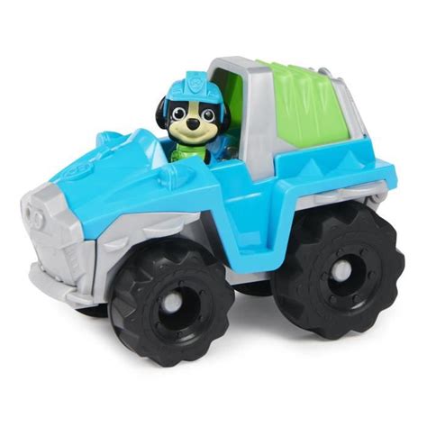 Véhicule Pat Patrouille avec figurine Rex PAW PATROL 15 cm Pour