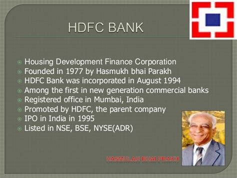 A Brief History Of Hdfc Bank Nagarjuna