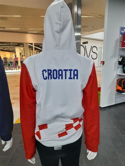 Hoody Hrvatska Crvena Bela Sport Osijek