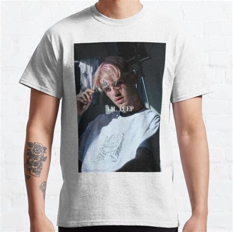 Lil Peep T Shirts LIL PEEP Classic T Shirt RB1510 Lil Peep Store