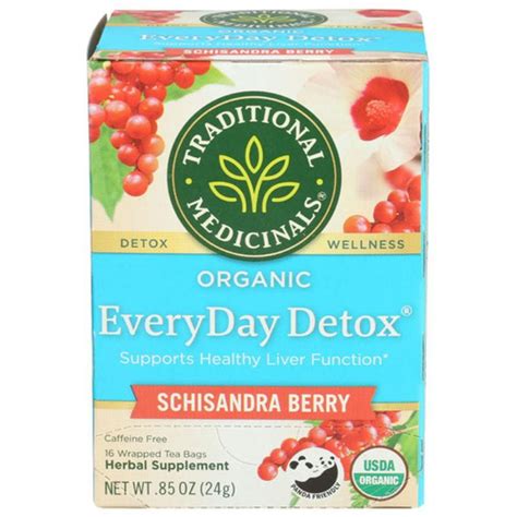 Traditional Medicinals Everyday Detox Tea 16 Ct