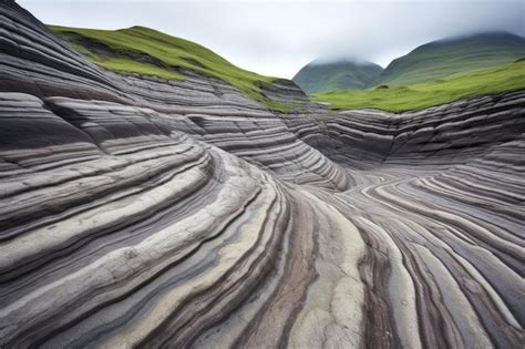 Premium AI Image Cirques Formed By Glacial Erosion