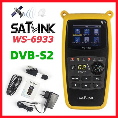 Satlink Ws D Tecteur De Satellite Num Rique Original Dvb S