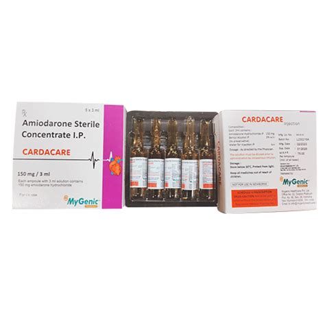 Amiodarone Sterile Concentrate Ip General Medicines At Best Price In