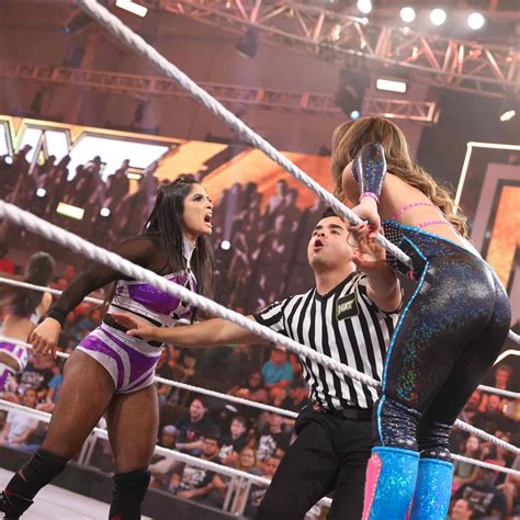 Wwe Women ⭕ Valentina Feroz And Yulisa Leon Vs Elektra Lopez