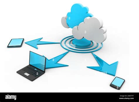 cloud computing devices stock photo alamy