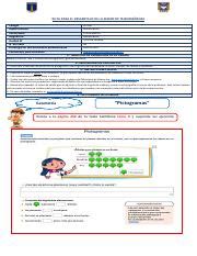 CLASE Ndeg 36 MATEMATICA 3deg BASICO Pdf RUTA PARA EL DESARROLLO DE