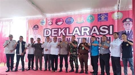 Polres Bentuk Kampung Bebas Narkoba Di Kelurahan Teluk Dawan