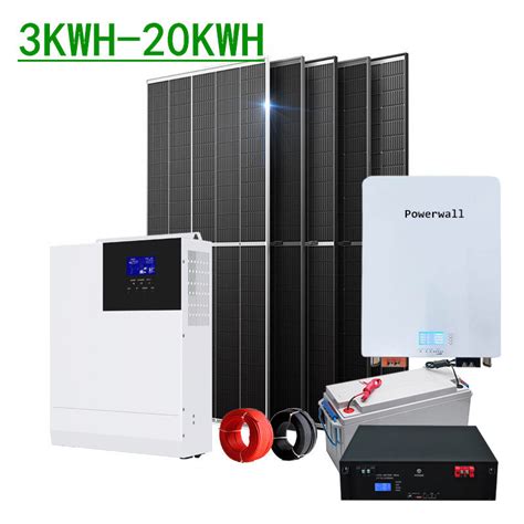 Complete Set W Hybrid Off Grid Kw Kw Kw Kw Solar Energy