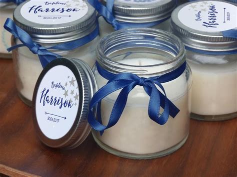 Modern Floral Wedding Personalized Mason Jar Candle Favors Artofit