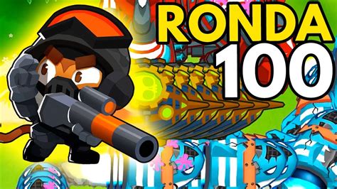 El Nuevo Sniper Hasta La Ronda 100 Con Buffs Bloons TD 6 YouTube