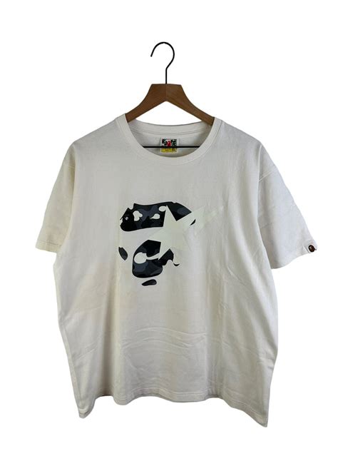 Bape Bape Star Logo Print T-Shirts | Grailed