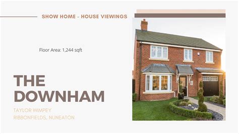 New Build Show Home Tour Taylor Wimpey The Downham Ribbon