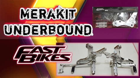 Cara Merakit Underbound Fast Bikes Untuk Jupiter MX New 135 YouTube