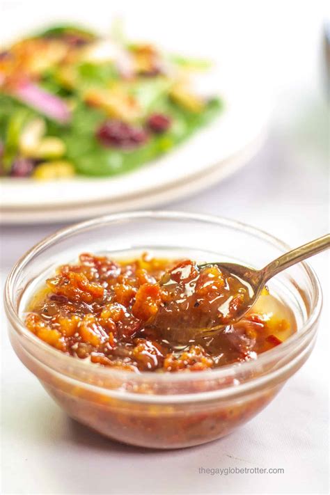 Hot Bacon Dressing Quick Easy The Gay Globetrotter
