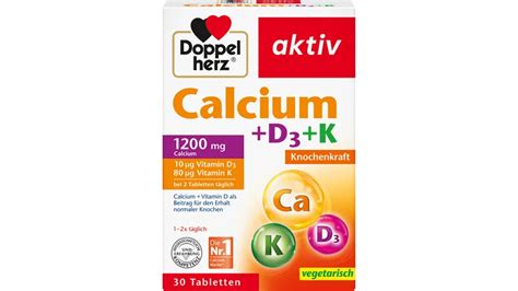 Doppelherz Calcium Vitamin D Tabletten Online Bestellen M Ller