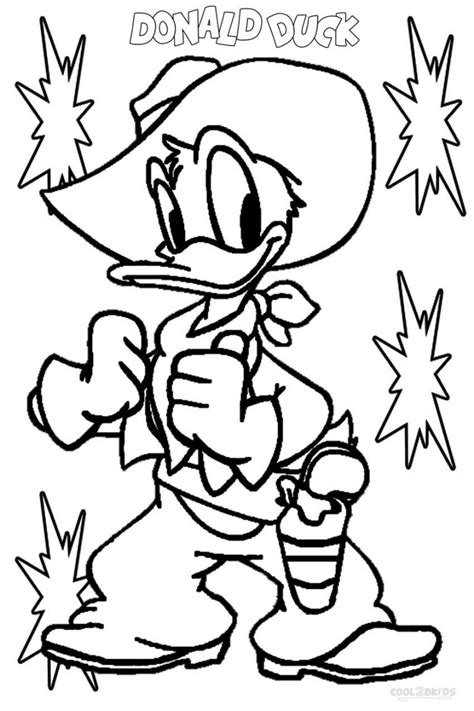 Coloriages Donald Duck Coloriages Gratuits à Imprimer