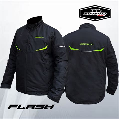 Jual Jacket Rapid Flash Jaket Motor Harian Terbaru Berventilasi Anti