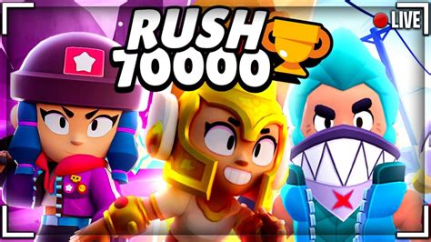 🔴live Brawl Stars Fr Annonce Rush 70k🏆 Pour Help Hyra 100k🏆 On Parle De La Maj 🔴 Youtube