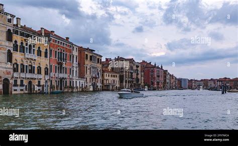 Venice water street hi-res stock photography and images - Alamy