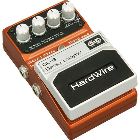 DigiTech HardWire DL-8 Delay/Looper Guitar Effects Pedal | Musician's Friend