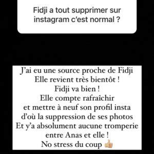 Fidji Ruiz trompée par Anas Elle décide d agir