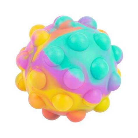 Squeeze Ball Toys Relieve Stress Anxiety Sensory Fidget Toy Silicone Squishy Stress Spiky