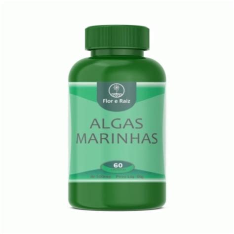 Algas Marinhas Capsulas De Mg Fucus Agar Agar Spirulina E