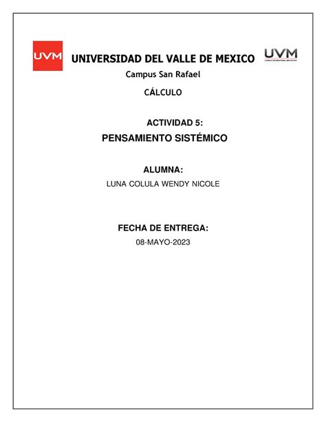 A5 WNLC Empatía Práctica UNIVERSIDAD DEL VALLE DE MEXICO Campus