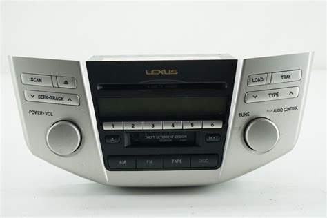 2006 Lexus Rx400h Radio 6 Cd Disc Cassette Pioneer Player Receiver 86120 48510 Ebay