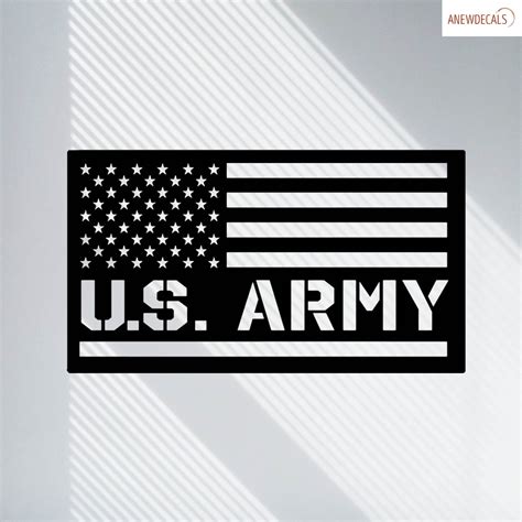 Wall Vinyl Decal American Flag Us Army Soldier Usa Military Etsy