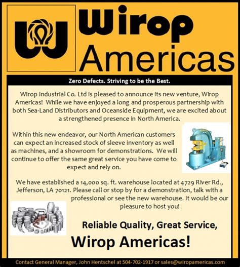 introducing wirop americas